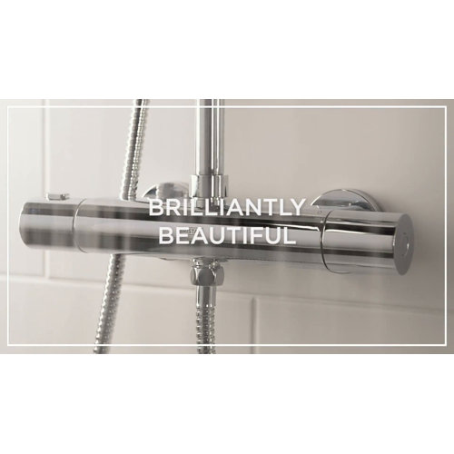 Bristan Buzz2 Mixer Shower with Dual Shower Head Wayfair.co.uk